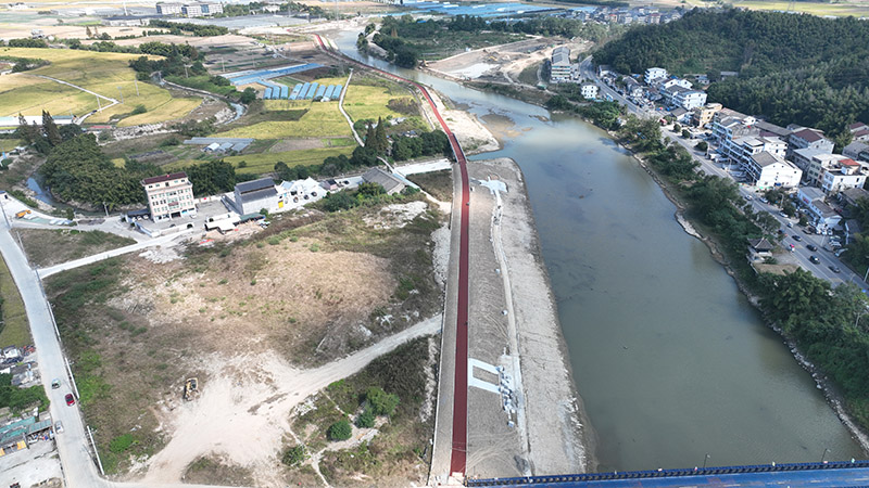 溫州市鹿城區(qū)戍浦江河道（藤橋至河口段）整治工程Ⅳ標(biāo)段 順利通過(guò)單位工程暨合同工程完工驗(yàn)收